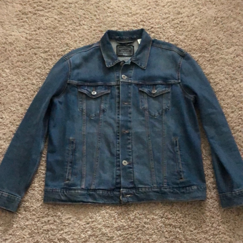 Blue Denim Trucker Jacket for Men